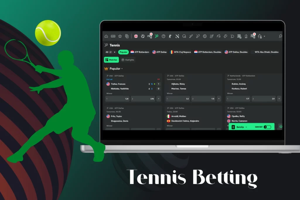 Tennis Betting – Grand Slams and ATP Matches