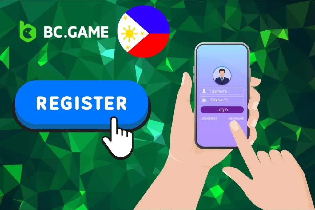 BC Game Registration for Filipino Players