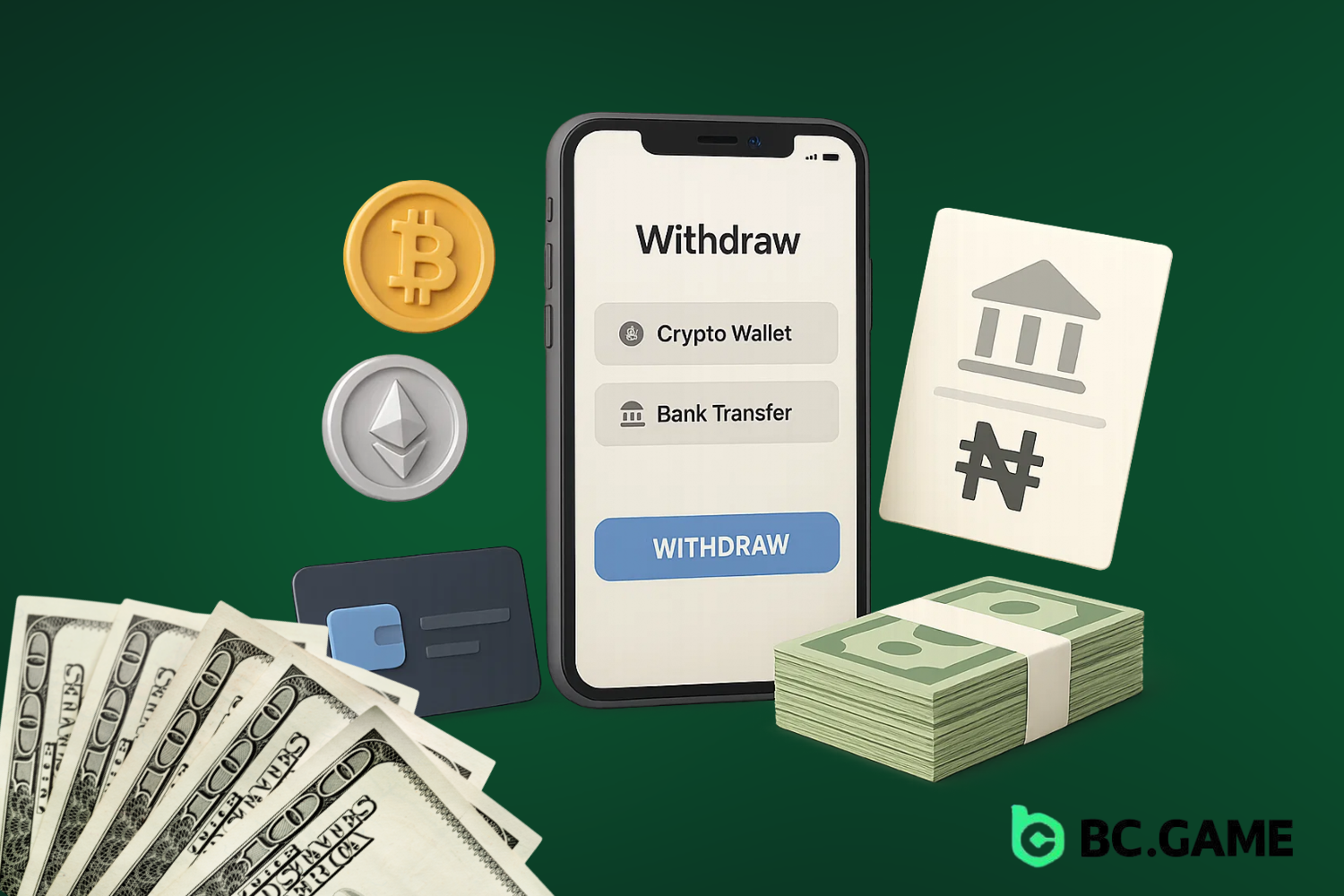 Payments, Deposits & Withdrawals