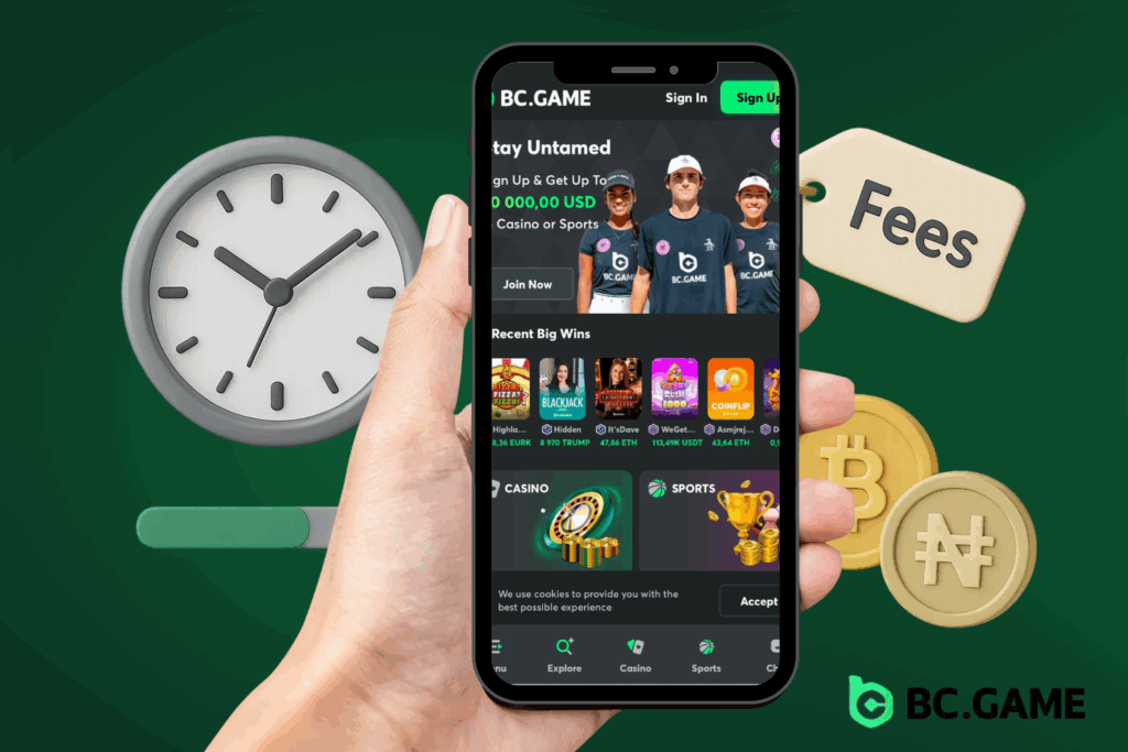 BC.Game Payment Limits & Processing Times