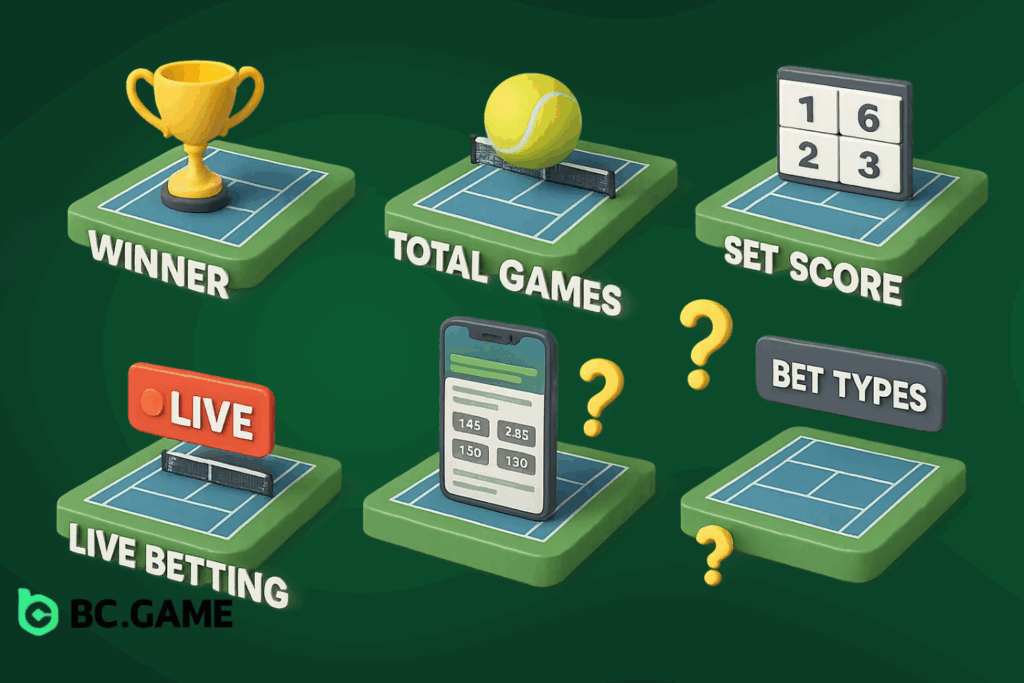 Types of Tennis Bets