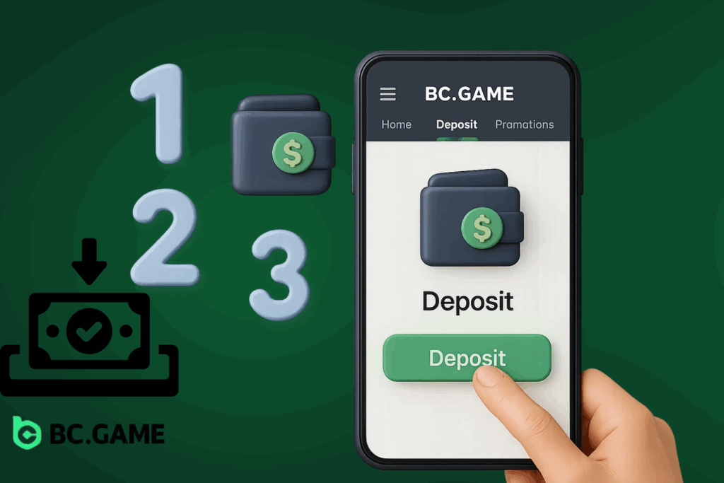 Depositing on BC.Game
