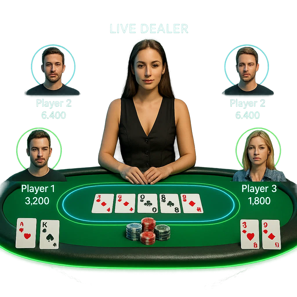 Live Poker on BC.Game: Play Against Real Opponents