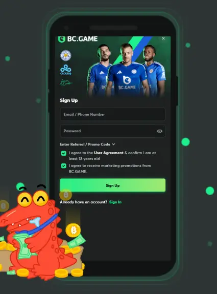 วิธีดาวน์โหลดแอพ BC Game สำหรับ ไอโอเอส🍏