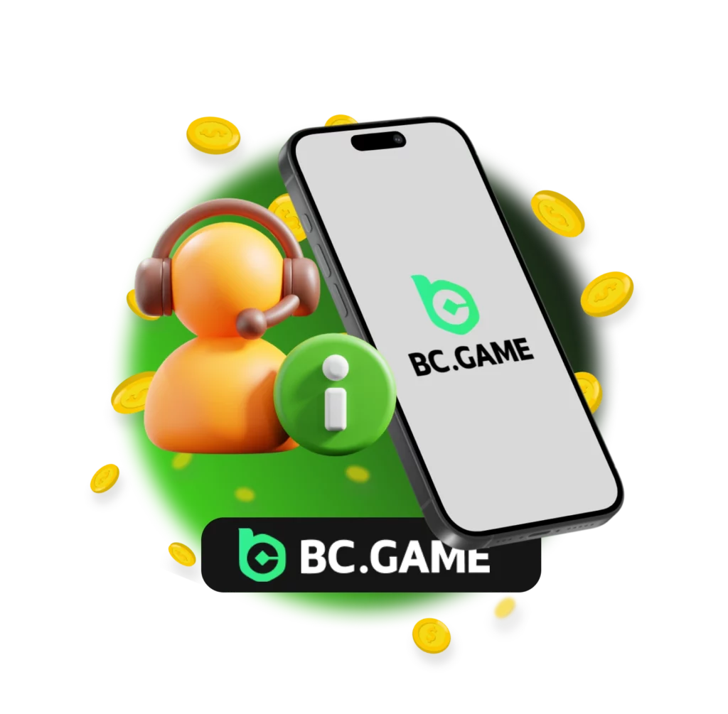 Contact Bc.Game support