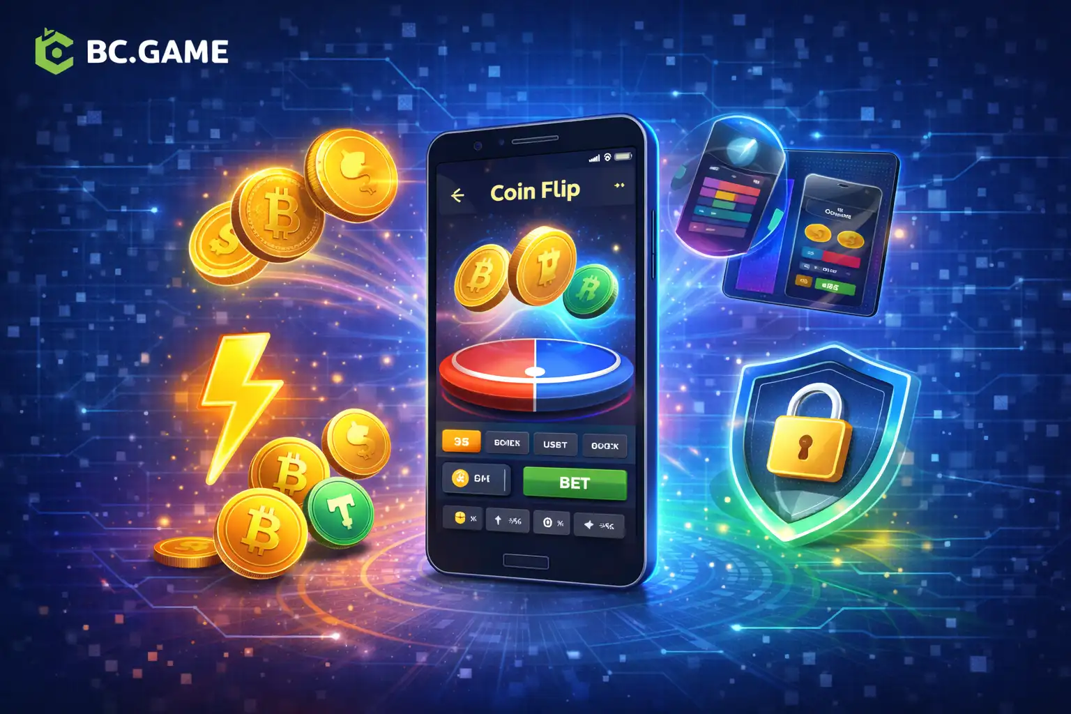 Key Features & Advantages of Coin Flip on BC Game