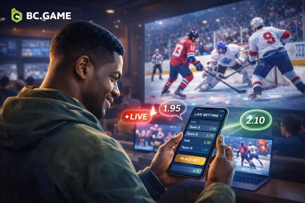 Live Betting and Streaming on Ice Hockey Matches