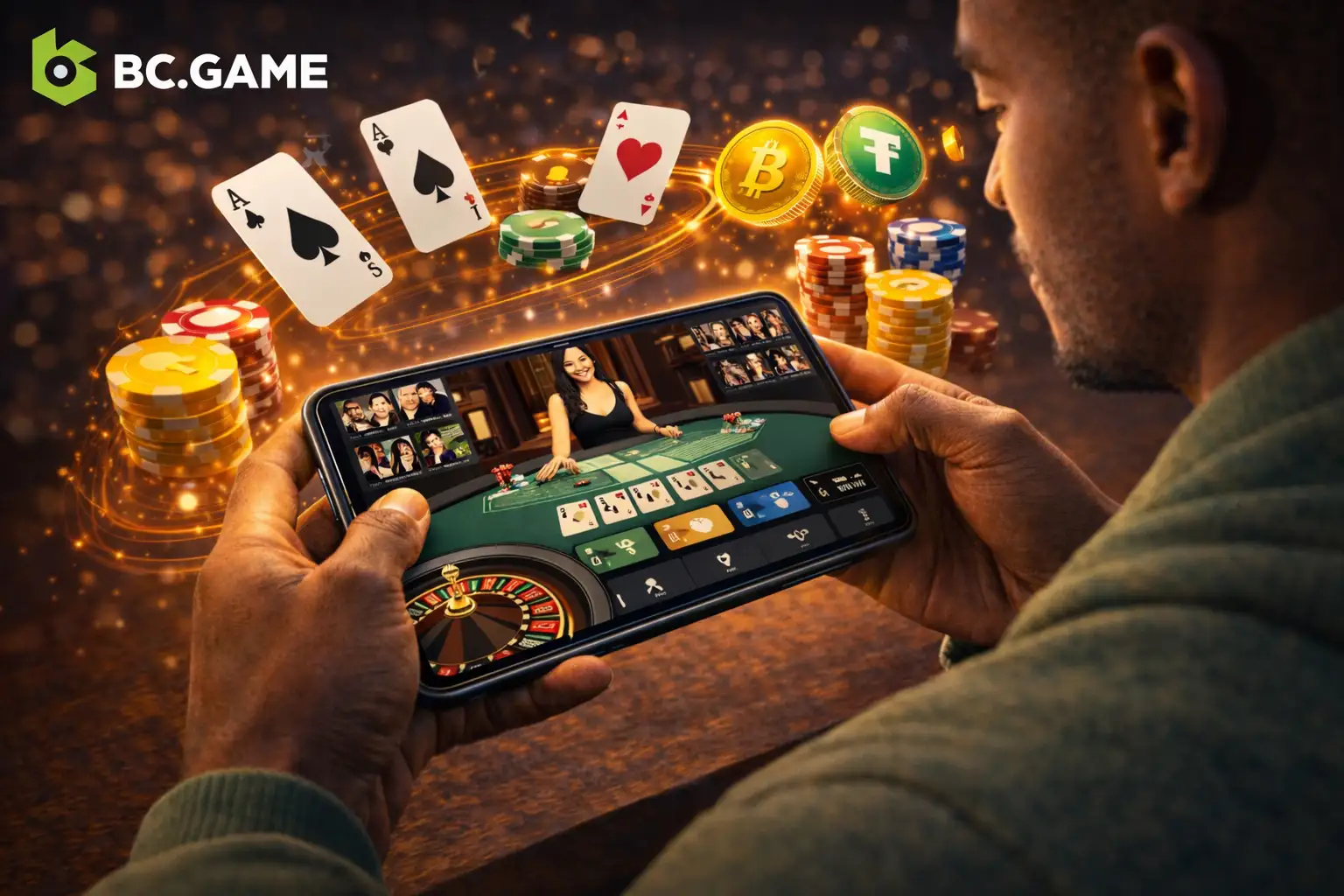 Tables that are open and the lowest bets