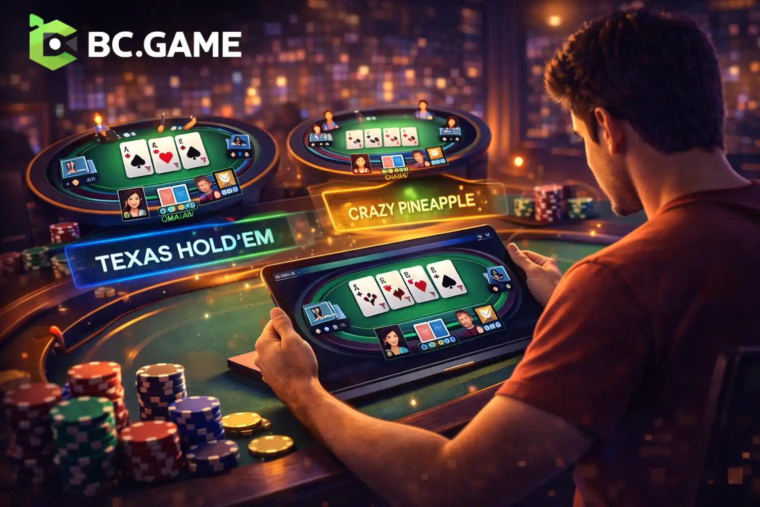 पोकर के प्रकार