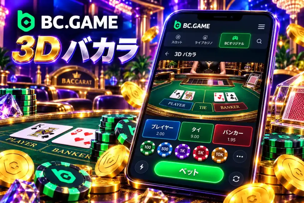 BC.Game Originalsの3DバカラとProvably Fair