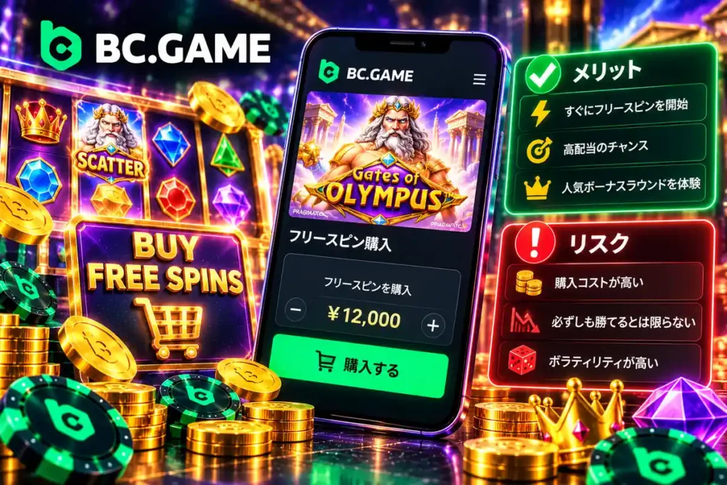Bonus Buyでフリースピンを購入する際のメリットとリスク