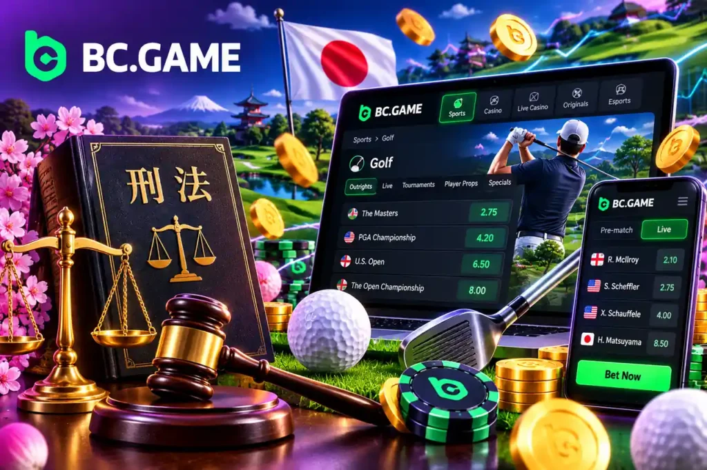 BC.Gameのゴルフ賭博と日本の法的リスク