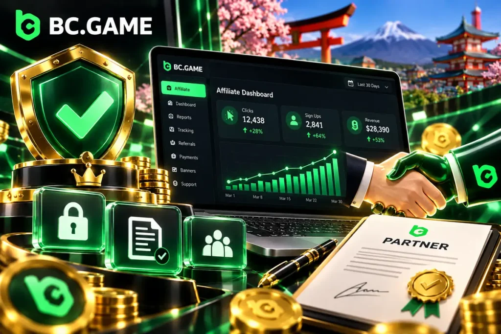 BC.Game公式アフィリエイトパートナーの安全な運営ポイント