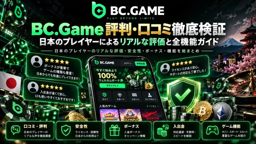 BC.Game Japan review