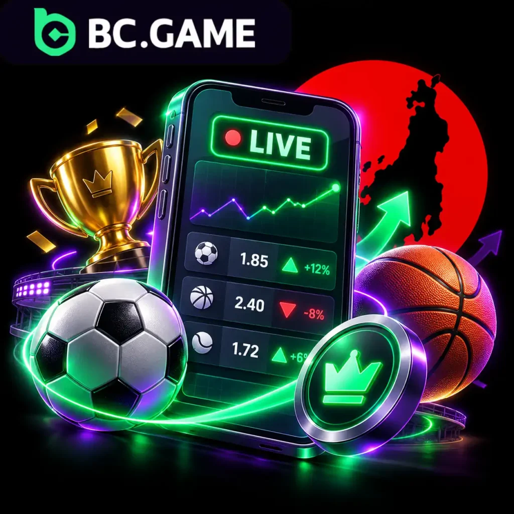 BC.Gameのライブスポーツオッズとリアルタイムベッティング