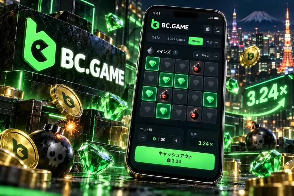 BC.Game マインズゲーム完全解説：人気BC Originalsの仕組みと遊び方