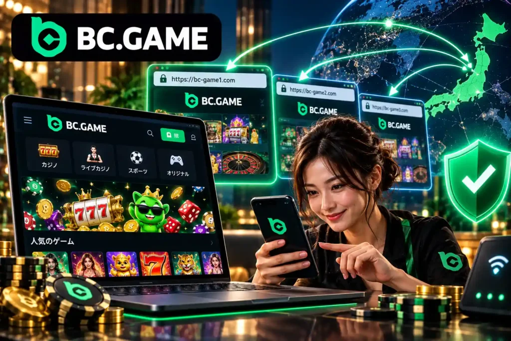 BC.Gameの公式ミラーサイトと安全なアクセス