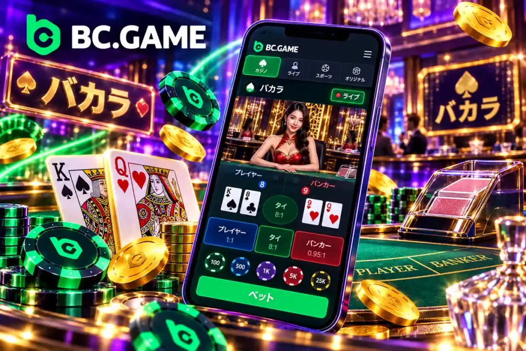 BC.Gameオンラインカジノバカラの特徴と基本情報