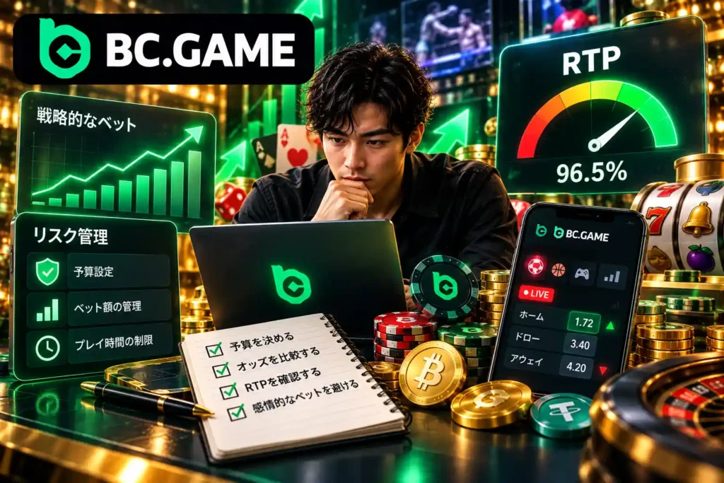 BC.GameのRTPとベット資金リスク管理