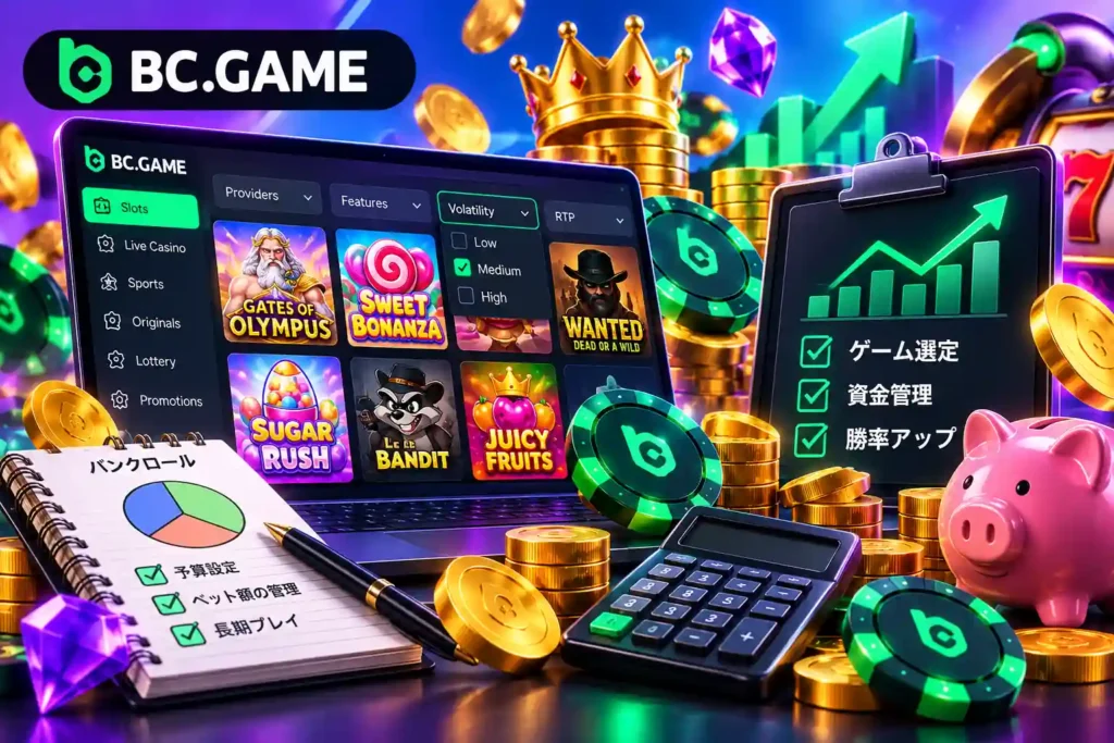 BC.Gameスロットの選び方と資金管理