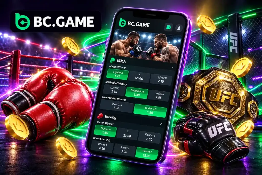 BC.GameのUFC・ボクシングベッティング