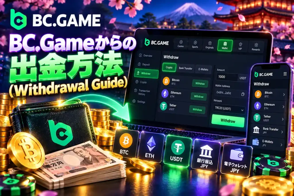 BC.Gameの日本向け出金手順
